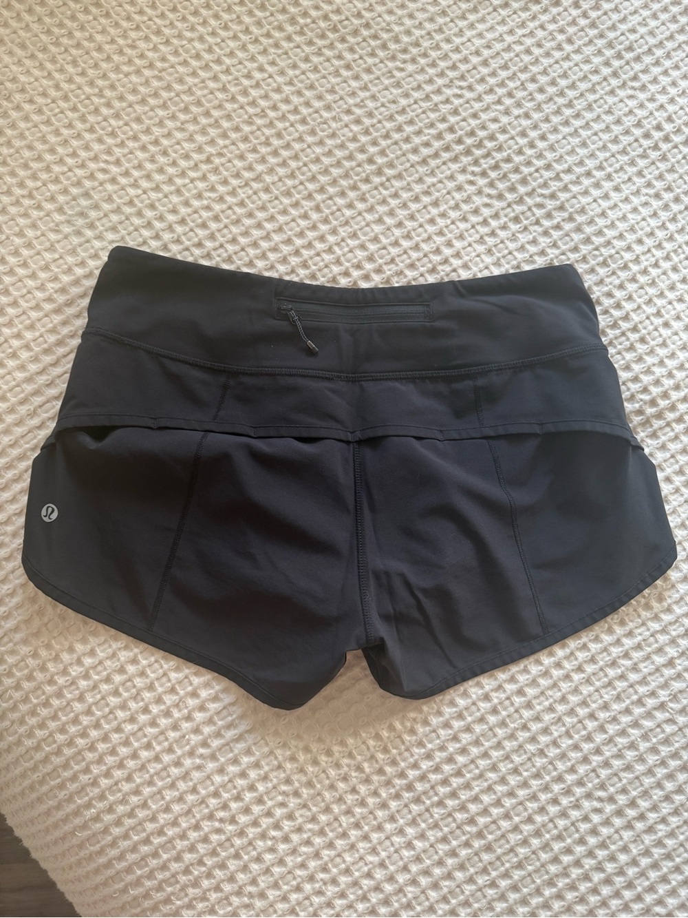 Lululemon Black Speed Up Running Shorts